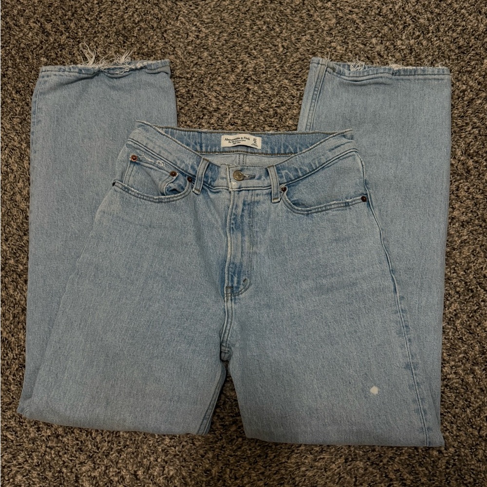Abercrombie and Fitch 90s relaxed high rise Jean